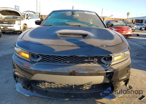 2021 Dodge Charger Scat Pack из США, поврежденный, VIN 2C3CDXGJ5MH522718